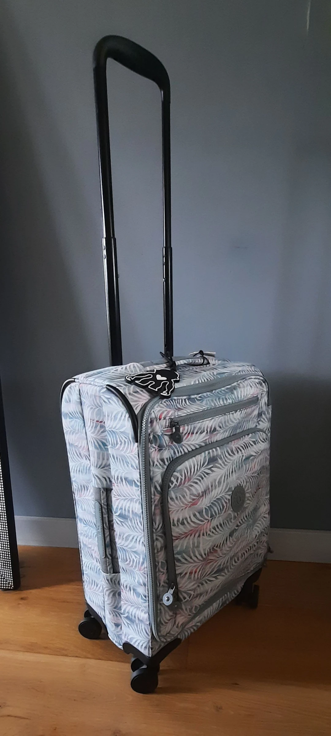 Nova mala de mão Kipling Palmtree, bagagem de mão, mala com rodinhas 55x35x23 – photo 2